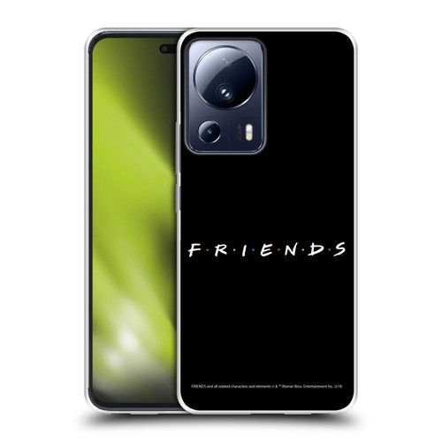 Friends TV Show Logos Black Soft Gel Case for Xiaomi 13 Lite 5G