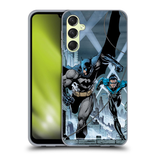 Batman DC Comics Hush #615 Nightwing Cover Soft Gel Case for Samsung Galaxy A24 4G / M34 5G