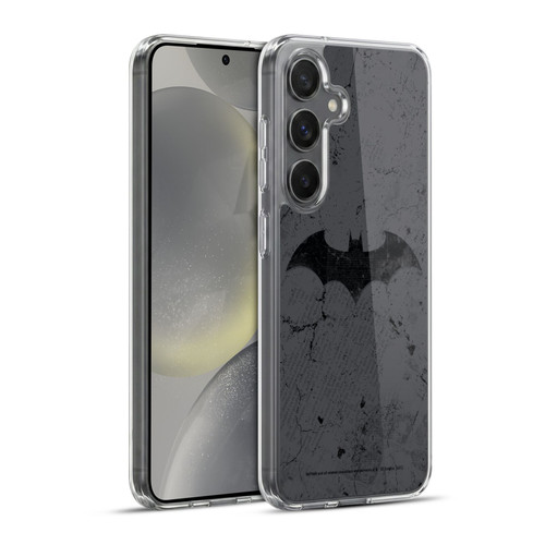 Batman DC Comics Hush Logo Distressed Soft Gel Case for Samsung Galaxy S24+ 5G & MagSafe