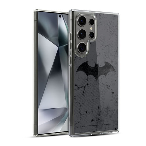 Batman DC Comics Hush Logo Distressed Soft Gel Case for Samsung Galaxy S24 Ultra 5G & MagSafe
