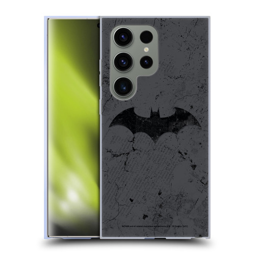 Batman DC Comics Hush Logo Distressed Soft Gel Case for Samsung Galaxy S24 Ultra 5G