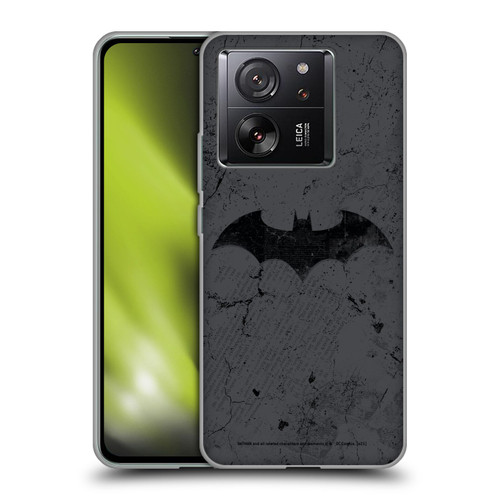 Batman DC Comics Hush Logo Distressed Soft Gel Case for Xiaomi 13T 5G / 13T Pro 5G