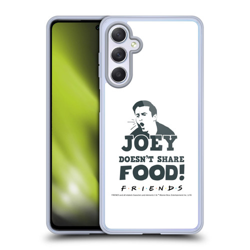 Friends TV Show Quotes Joey Food Soft Gel Case for Samsung Galaxy M54 5G
