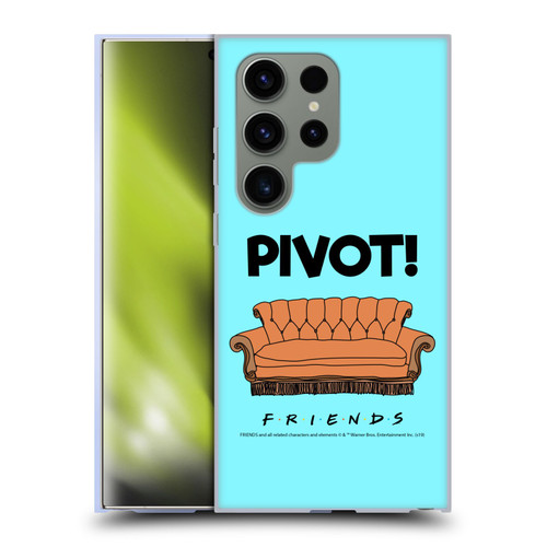 Friends TV Show Quotes Pivot Soft Gel Case for Samsung Galaxy S24 Ultra 5G