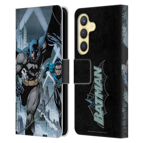 Batman DC Comics Hush #615 Nightwing Cover Leather Book Wallet Case Cover For Samsung Galaxy S24 5G