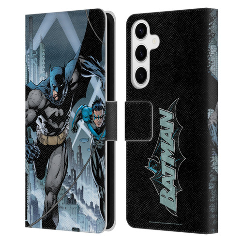 Batman DC Comics Hush #615 Nightwing Cover Leather Book Wallet Case Cover For Samsung Galaxy S24+ 5G