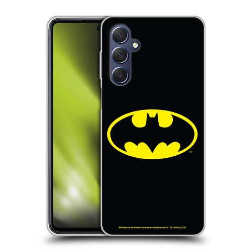 Batman DC Comics Logos Classic Soft Gel Case for Samsung Galaxy M54 5G