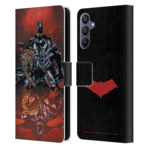 Batman DC Comics Red Hood And The Outlaws #17 Leather Book Wallet Case Cover For Samsung Galaxy A15