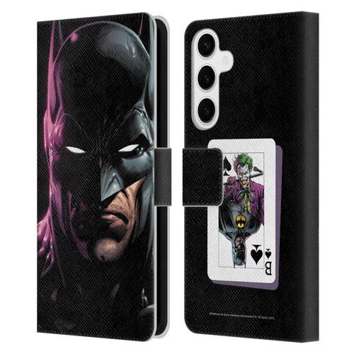 Batman DC Comics Three Jokers Batman Leather Book Wallet Case Cover For Samsung Galaxy S24+ 5G