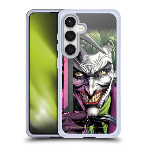 Batman DC Comics Three Jokers The Clown Soft Gel Case for Samsung Galaxy S24 5G