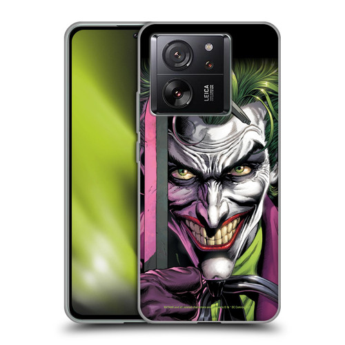 Batman DC Comics Three Jokers The Clown Soft Gel Case for Xiaomi 13T 5G / 13T Pro 5G