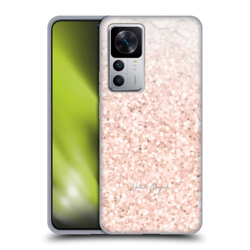 Nature Magick Rose Gold Marble Glitter Rose Gold Sparkle 2 Soft Gel Case for Xiaomi 12T 5G / 12T Pro 5G / Redmi K50 Ultra 5G