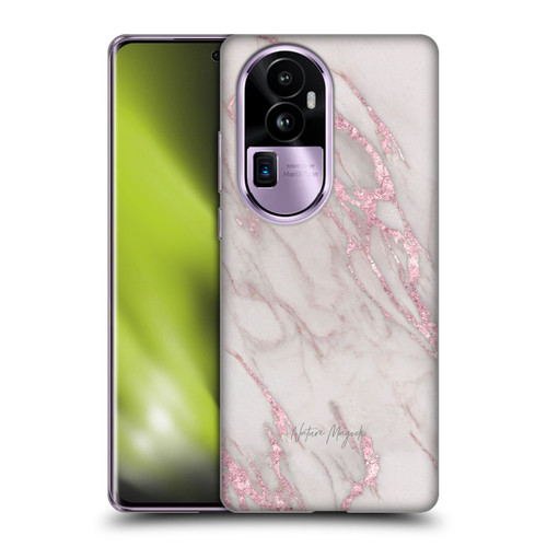 Nature Magick Marble Metallics Pink Soft Gel Case for OPPO Reno10 Pro+