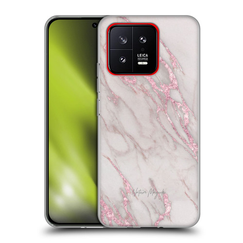 Nature Magick Marble Metallics Pink Soft Gel Case for Xiaomi 13 5G