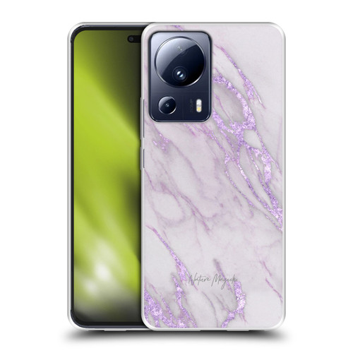 Nature Magick Marble Metallics Purple Soft Gel Case for Xiaomi 13 Lite 5G