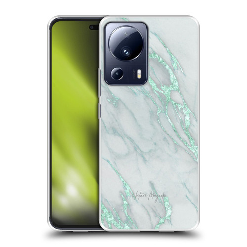 Nature Magick Marble Metallics Teal Soft Gel Case for Xiaomi 13 Lite 5G