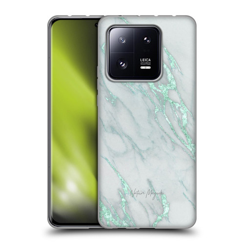Nature Magick Marble Metallics Teal Soft Gel Case for Xiaomi 13 Pro 5G