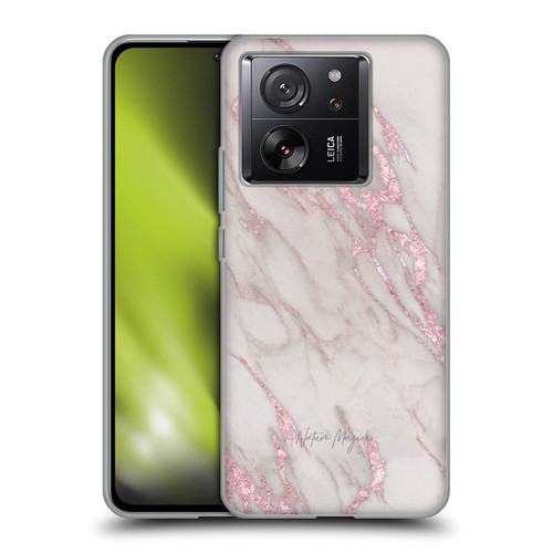 Nature Magick Marble Metallics Pink Soft Gel Case for Xiaomi 13T 5G / 13T Pro 5G