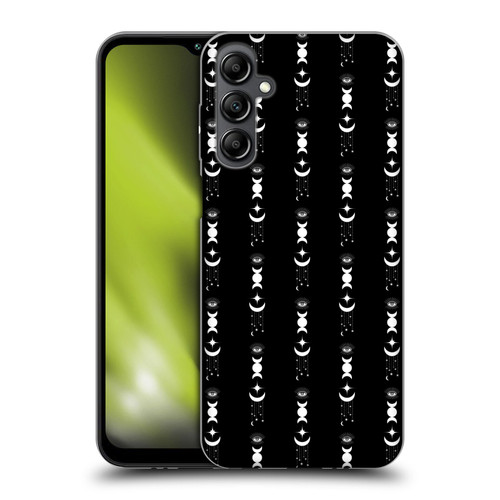 Haroulita Celestial Black And White Moon Soft Gel Case for Samsung Galaxy M14 5G