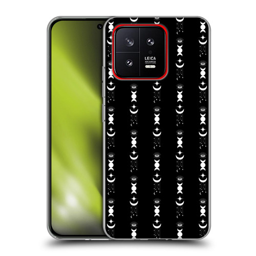 Haroulita Celestial Black And White Moon Soft Gel Case for Xiaomi 13 5G
