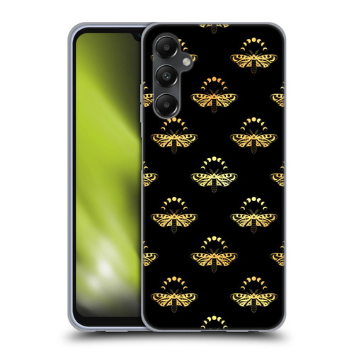 Haroulita Celestial Gold Butterfly Soft Gel Case for Samsung Galaxy A05s