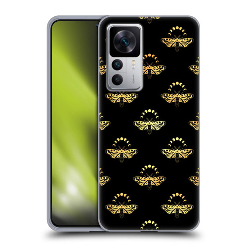 Haroulita Celestial Gold Butterfly Soft Gel Case for Xiaomi 12T 5G / 12T Pro 5G / Redmi K50 Ultra 5G