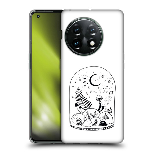 Haroulita Celestial Tattoo Terrarium Soft Gel Case for OnePlus 11 5G