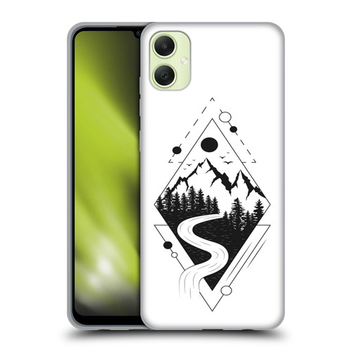 Haroulita Celestial Tattoo Mountain Soft Gel Case for Samsung Galaxy A05