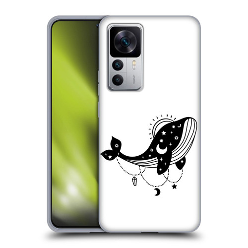 Haroulita Celestial Tattoo Whale Soft Gel Case for Xiaomi 12T 5G / 12T Pro 5G / Redmi K50 Ultra 5G