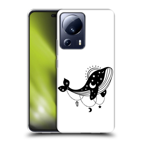 Haroulita Celestial Tattoo Whale Soft Gel Case for Xiaomi 13 Lite 5G