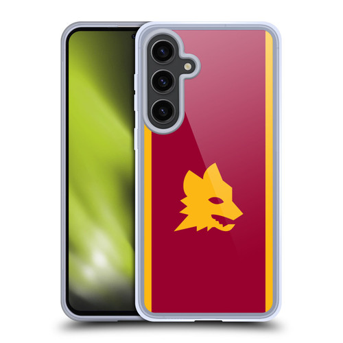 AS Roma 2023/24 Crest Kit Home Soft Gel Case for Samsung Galaxy S24+ 5G