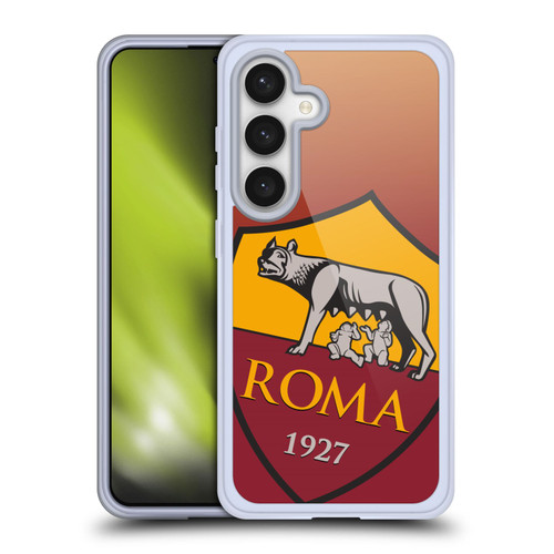 AS Roma Crest Graphics Gradient Soft Gel Case for Samsung Galaxy S24 5G