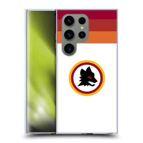 AS Roma Crest Graphics Wolf Retro Heritage Soft Gel Case for Samsung Galaxy S24 Ultra 5G