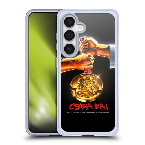 Cobra Kai Graphics Gold Medal Soft Gel Case for Samsung Galaxy S24 5G & MagSafe