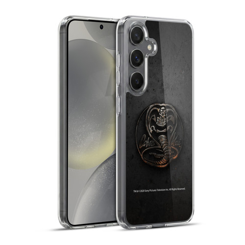 Cobra Kai Graphics Metal Logo Soft Gel Case for Samsung Galaxy S24+ 5G & MagSafe