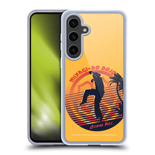 Cobra Kai Key Art Miyagi Do Logo Soft Gel Case for Samsung Galaxy S24+ 5G