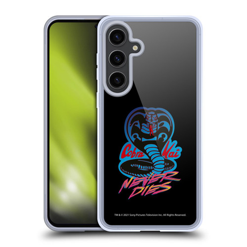 Cobra Kai Key Art Never Dies Logo Soft Gel Case for Samsung Galaxy S24+ 5G