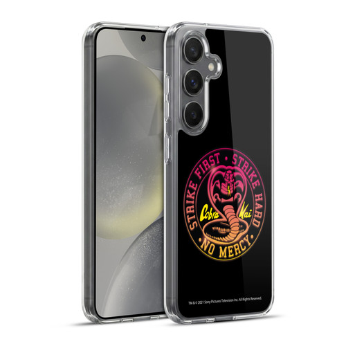 Cobra Kai Key Art Strike Hard Logo Soft Gel Case for Samsung Galaxy S24+ 5G & MagSafe
