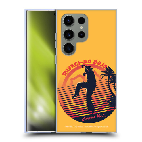 Cobra Kai Key Art Miyagi Do Logo Soft Gel Case for Samsung Galaxy S24 Ultra 5G