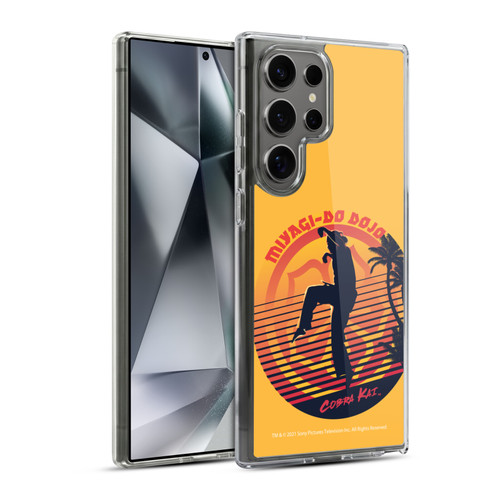 Cobra Kai Key Art Miyagi Do Logo Soft Gel Case for Samsung Galaxy S24 Ultra 5G & MagSafe