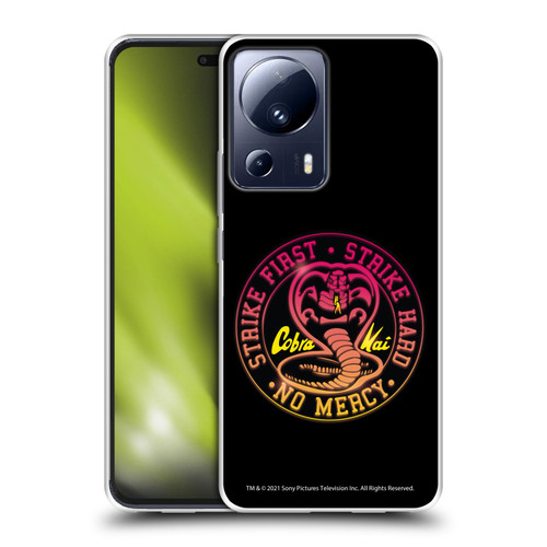 Cobra Kai Key Art Strike Hard Logo Soft Gel Case for Xiaomi 13 Lite 5G