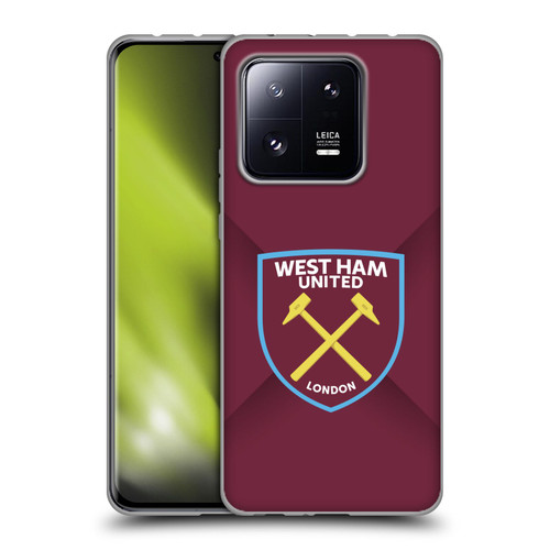 West Ham United FC Crest Gradient Soft Gel Case for Xiaomi 13 Pro 5G