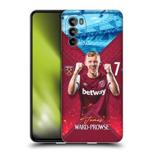 West Ham United FC 2023/24 First Team James Ward-Prowse Soft Gel Case for Motorola Moto G82 5G