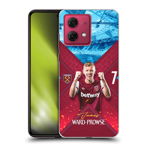 West Ham United FC 2023/24 First Team James Ward-Prowse Soft Gel Case for Motorola Moto G84 5G
