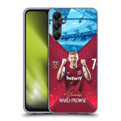 West Ham United FC 2023/24 First Team James Ward-Prowse Soft Gel Case for Samsung Galaxy A05s