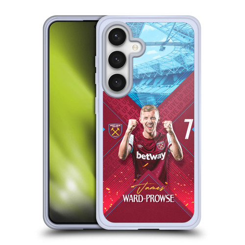 West Ham United FC 2023/24 First Team James Ward-Prowse Soft Gel Case for Samsung Galaxy S24 5G