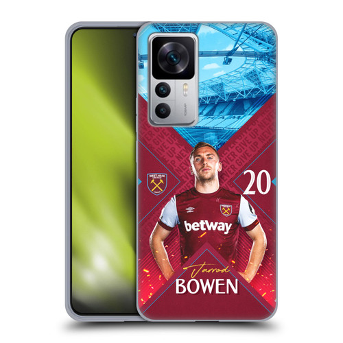 West Ham United FC 2023/24 First Team Jarrod Bowen Soft Gel Case for Xiaomi 12T 5G / 12T Pro 5G / Redmi K50 Ultra 5G