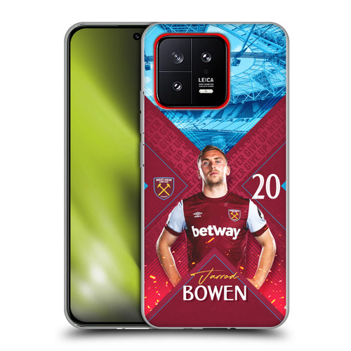 West Ham United FC 2023/24 First Team Jarrod Bowen Soft Gel Case for Xiaomi 13 5G