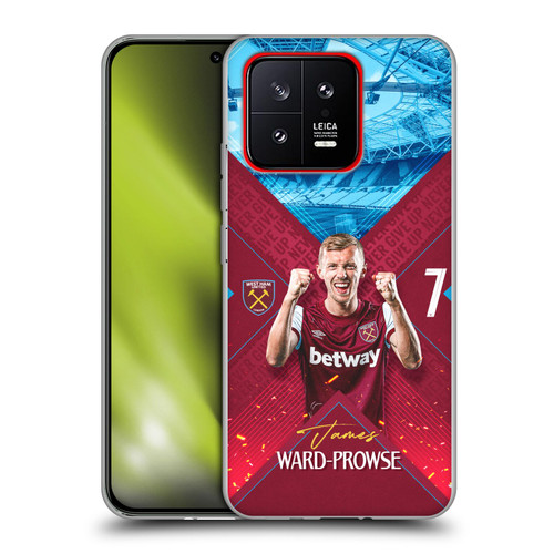 West Ham United FC 2023/24 First Team James Ward-Prowse Soft Gel Case for Xiaomi 13 5G