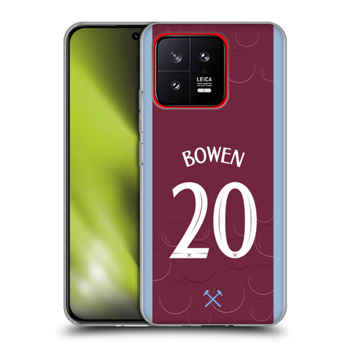 West Ham United FC 2023/24 Players Home Kit Jarrod Bowen Soft Gel Case for Xiaomi 13 5G